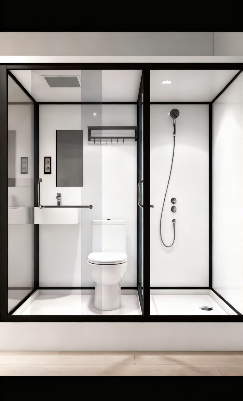 集装箱式房屋 出租房 组装两个单间 收租金一年回本